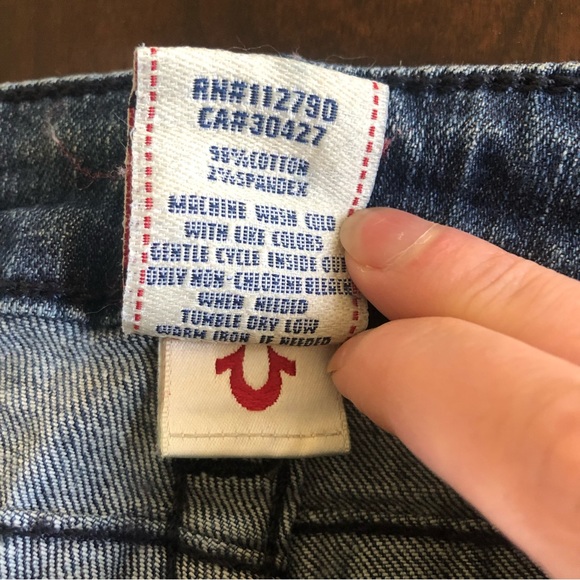 True Religion x Swarovski Straight Leg Jeans - Picture 8 of 8